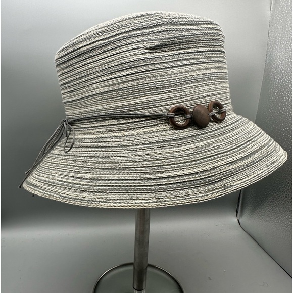 croft & barrow Accessories - Croft & Barrow women’s gray tweed beach bucket hat